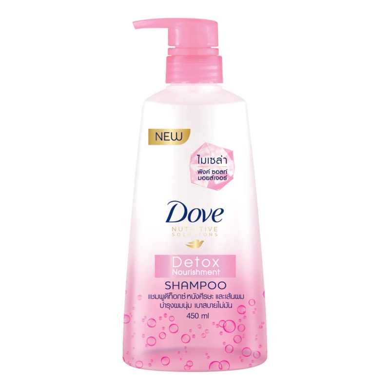 Dove Detox Nourishment Shampoo 430ml