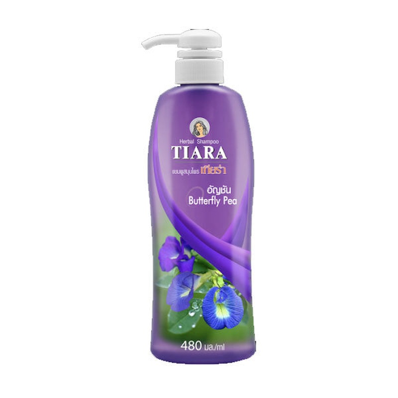 Tiara Butterfly Pea Shampoo 480ml