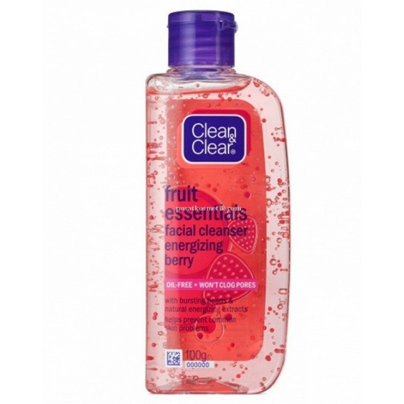 Clean & Clear Morning Energy Gel Cleanser Energizing Berry 100ml