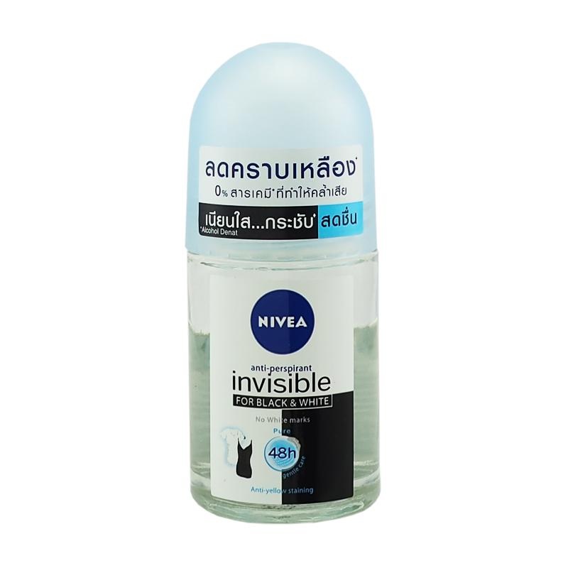 Nivea Nivea Deo Invisible Black & White Fresh Clear Roll on Anti-Perspirant 25ml
