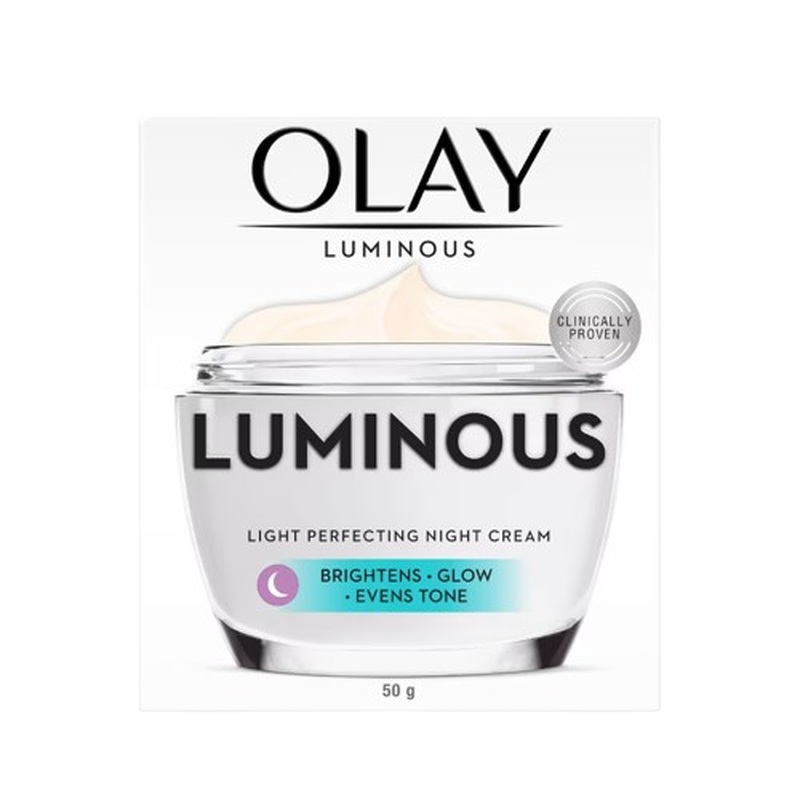 Olay luminous light perfecting night cream 50g