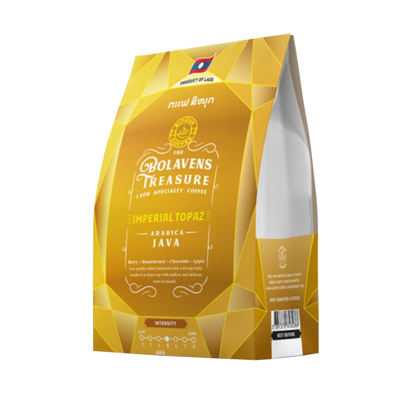 Sinouk Coffee Bolavens Treasure Imperial Topaz Arabica Javai 200g