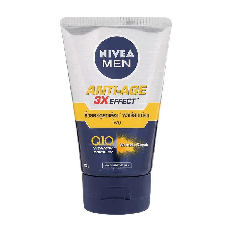 NIVEA MEN Anti-Age 3X Effect Q10 Vitamin + Complex foam 100g