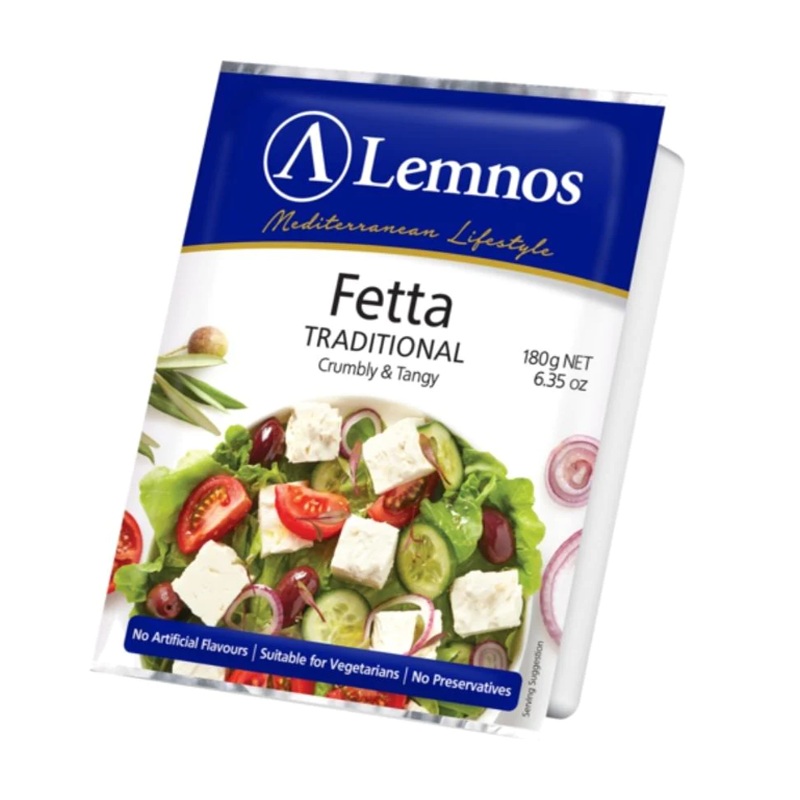lemnos Fetta Traditional Crumbly & Tangy 180g
