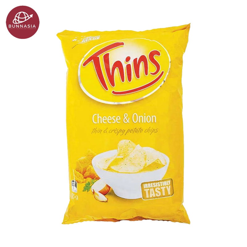 Thins & Crispy Potato Cheese & Onion 175g
