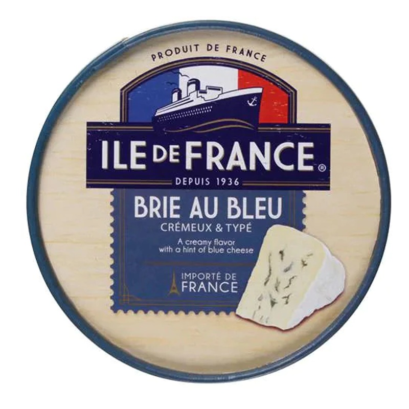Ile De France Brie Au Bleu Cheese 125g