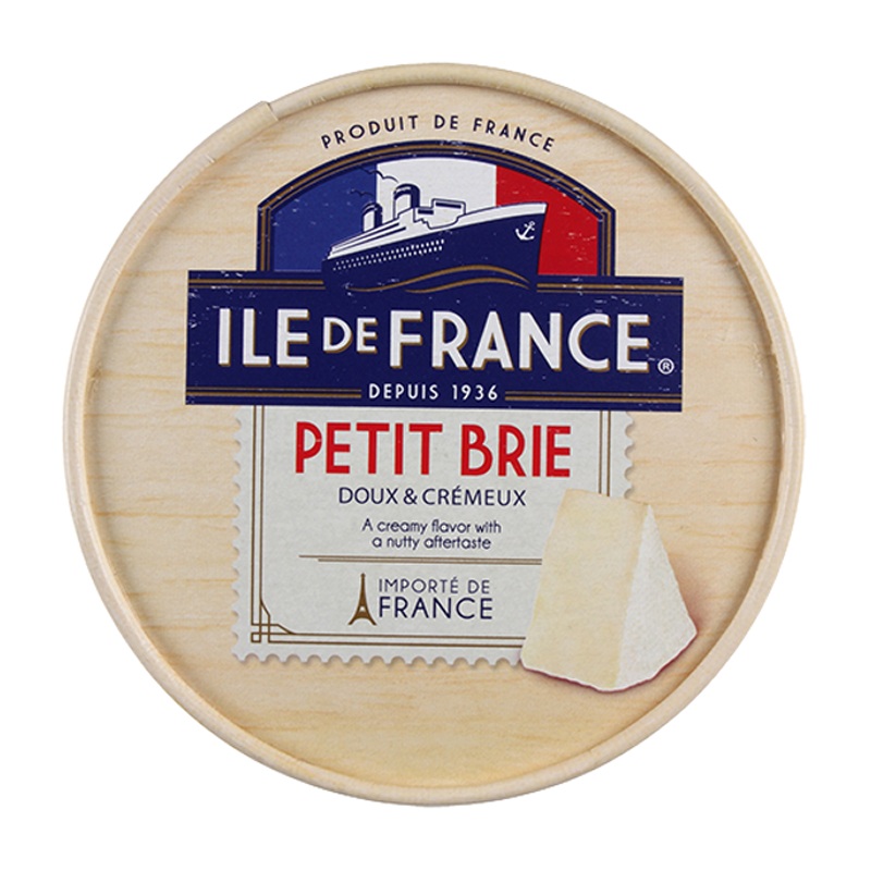 Ile De France Petit Brie Cheese 125g