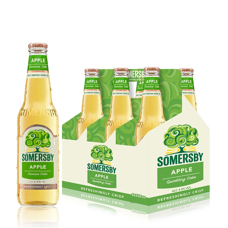 Somersby Apple Cider 330ml bottle Pack 6 bottle