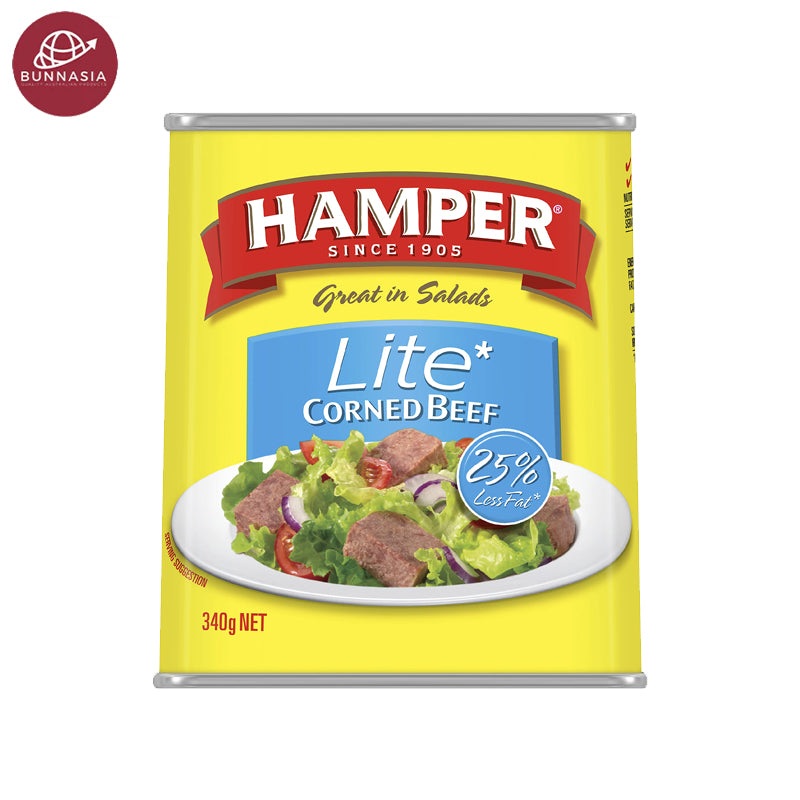 Hamper Corned Beef Lite Canned Meat 340g