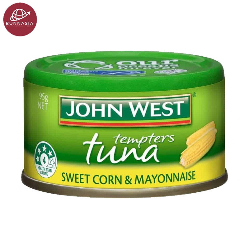 John West Tuna Sweet Corn & Mayonnaise 95g