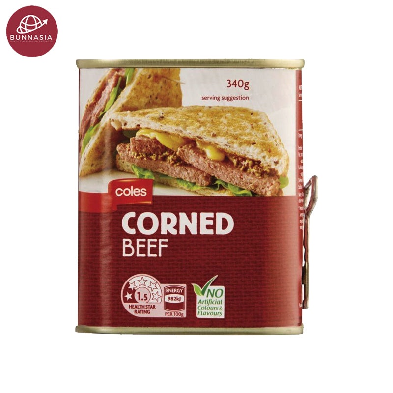 Coles Corned Beef 340g