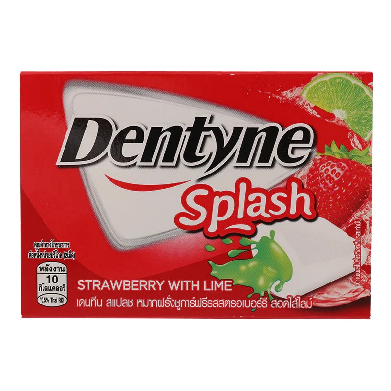 Dentyne Splash Strawberry 15.2g