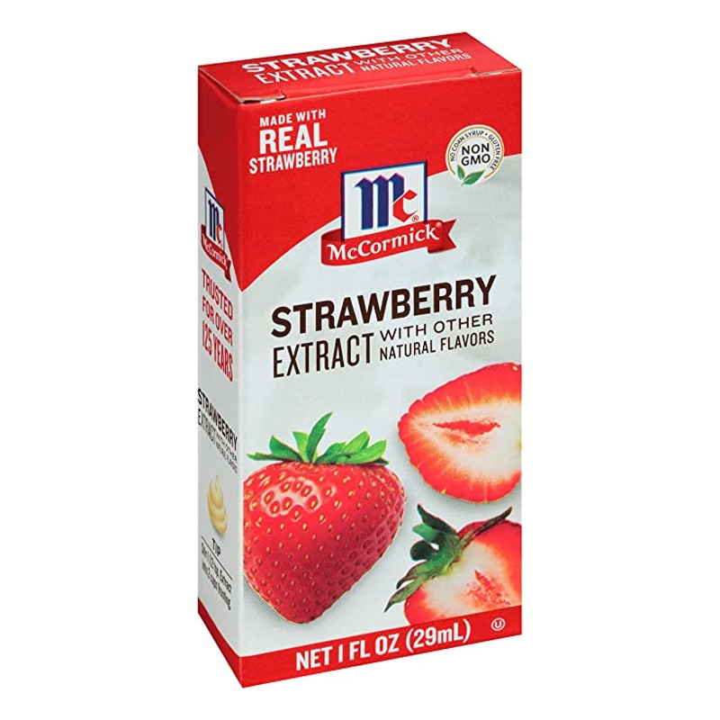 Mc McCormick Strawerry Extract With Other Natural Flavors 29ml