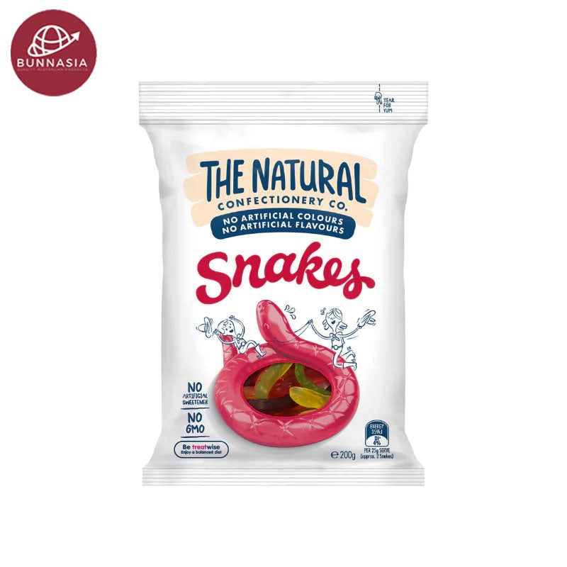 The Natural Confectionary Co. Snakes 200g