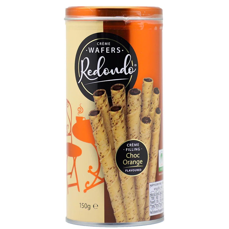 Redondo, Cream Wafers Choc-Orange Flavour 150g