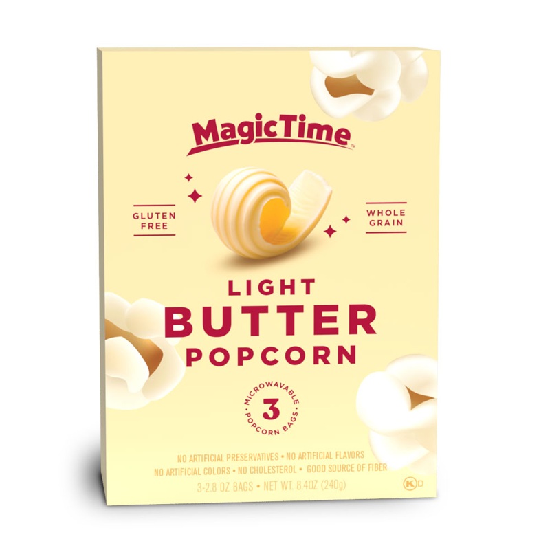 MagicTime Light Butter Popcorn Gluten Free 240g