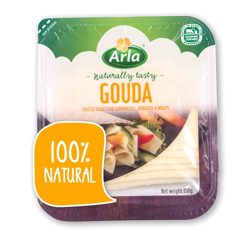 ARLA Gouda Sliced Cheese 150g - Chilled