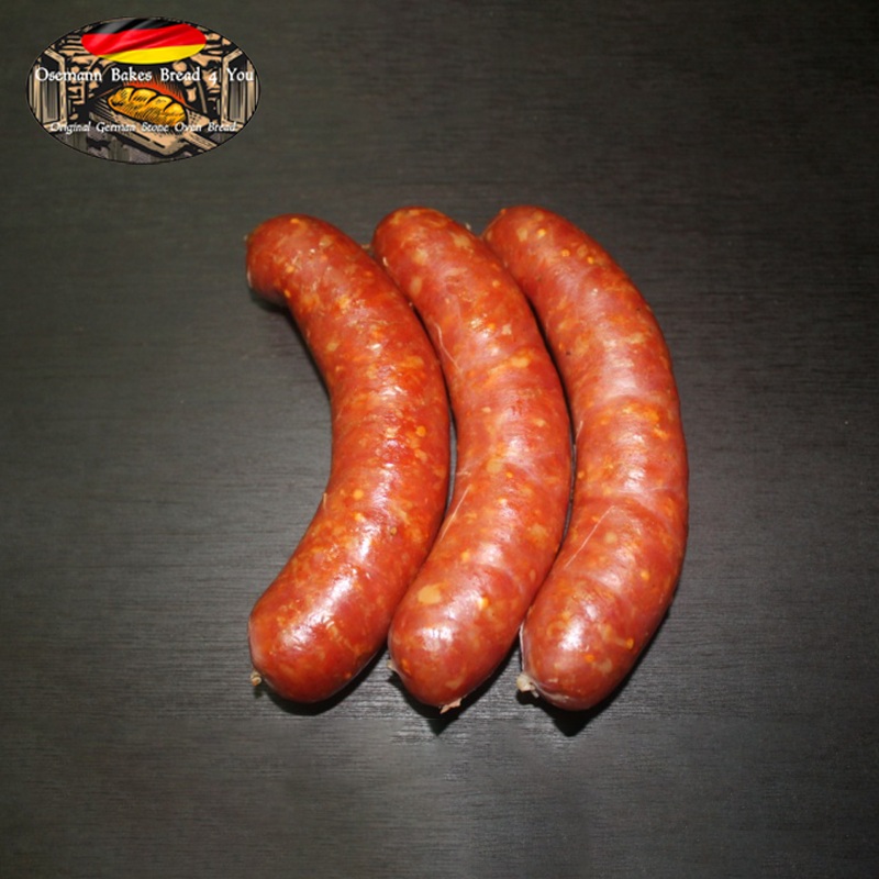 Mettwrstchen Nr. 25 Smoked Pork Sausages 1 pack of 3 pieces (approx. 300g)