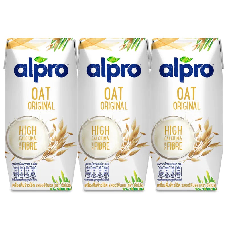 Alpro Oat UHT Original 180ml Pack 3 pcs