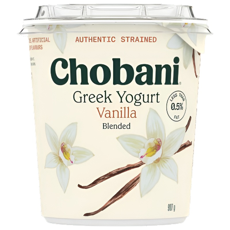 Chobani Greek Yogurt Vanilla 907g