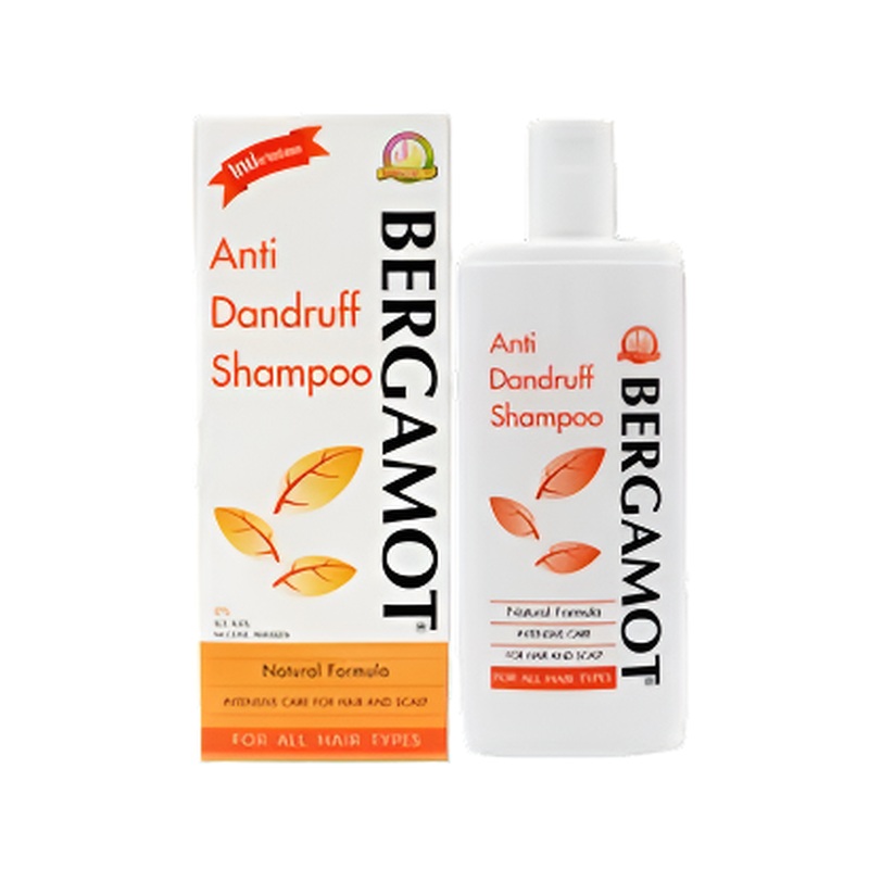 Bergamot Anti-Dandruff Shampoo Herbal anti-dandruff shampoo to relieve itchy scalp 200ml
