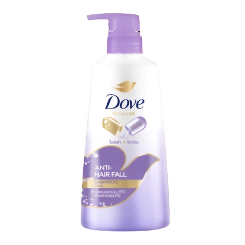 Dove Shampoo Micellar Anti-Hair fall 480ml