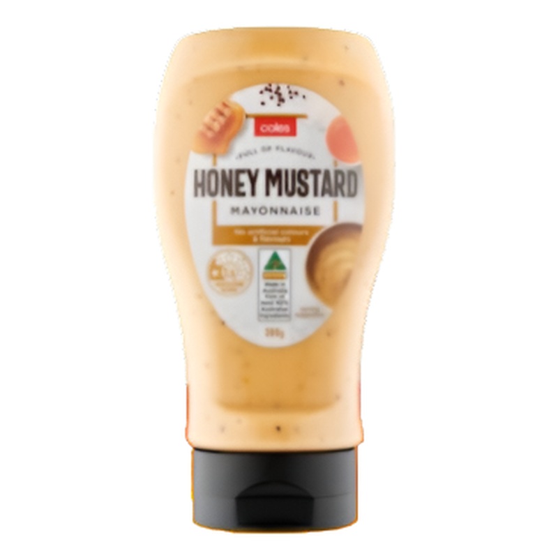 Coles Mustard Honey Mayonnaise 380g