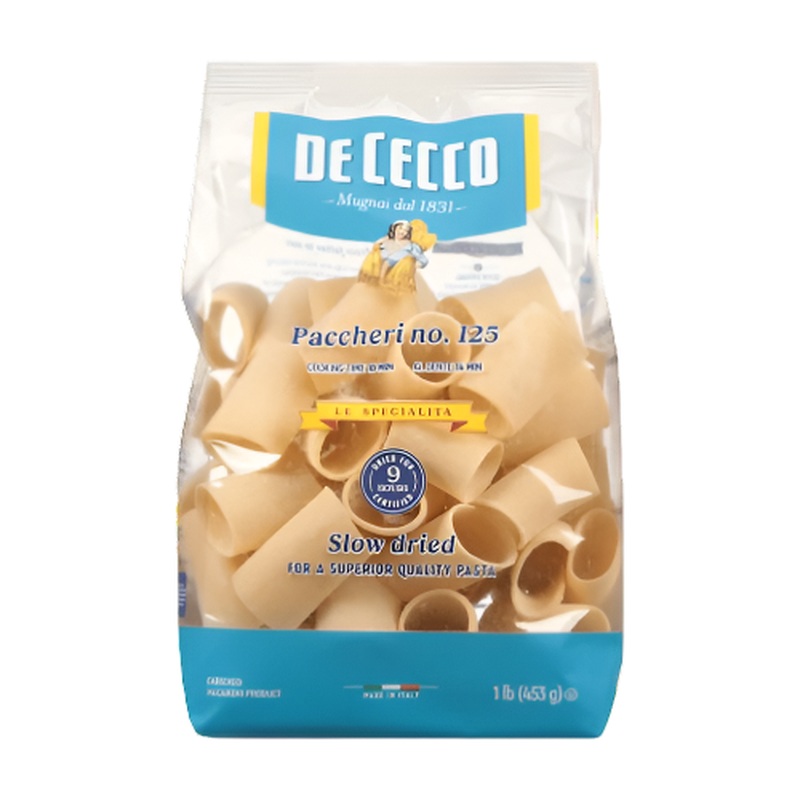 De Cecco Bronze Die Paccheri No.125 500g