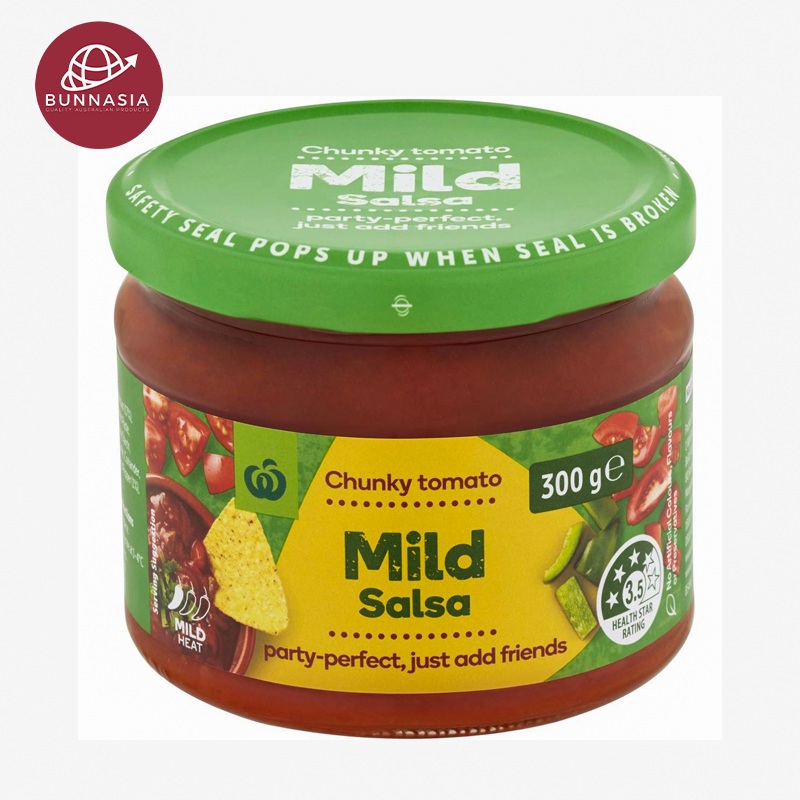 Woolworths Chunky Tomato Mild Salsa 300g