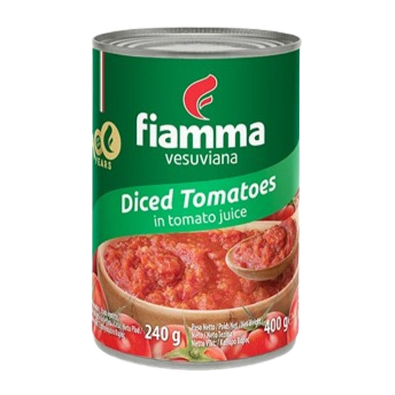 FIAMMA TOMATO DICED 400G