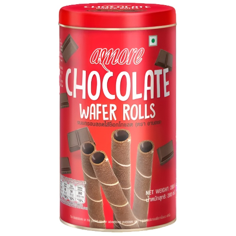 Amore Chocolate Wafer Roll 280g