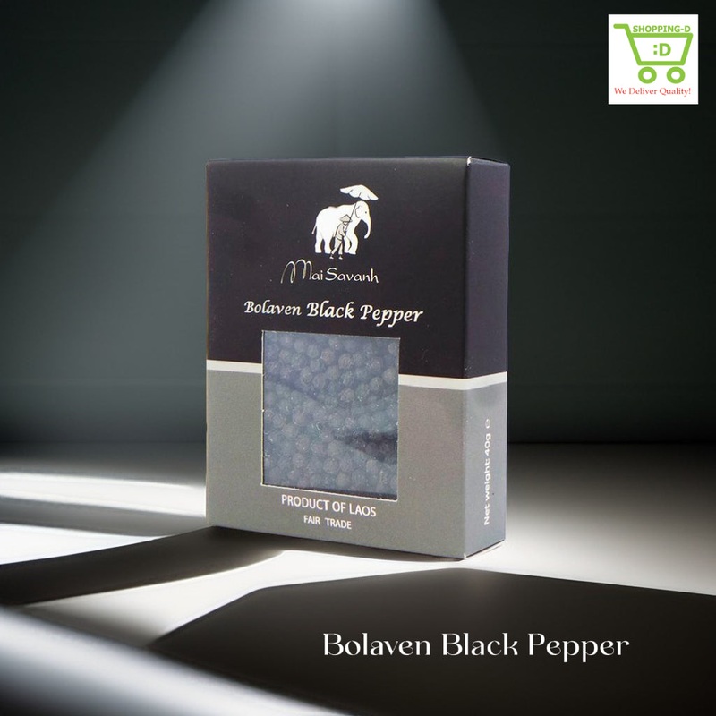 Mai Savanh Lao Organic Black Peppercorn