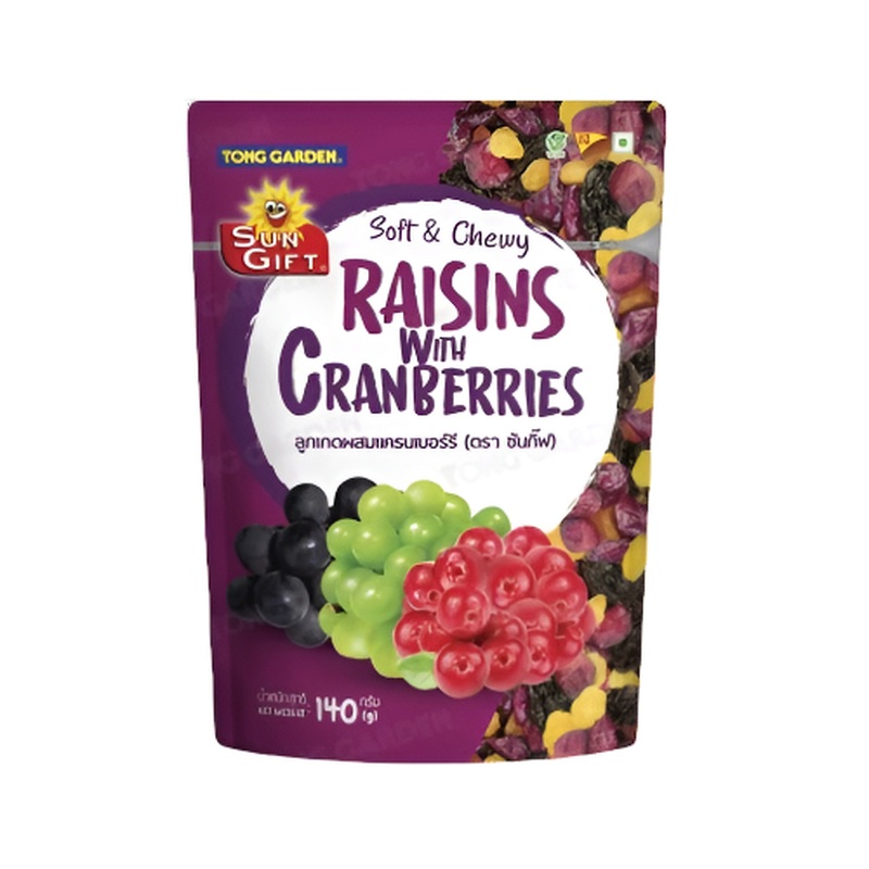 Tong Garden Raisins & Dried Cranberries 140g
