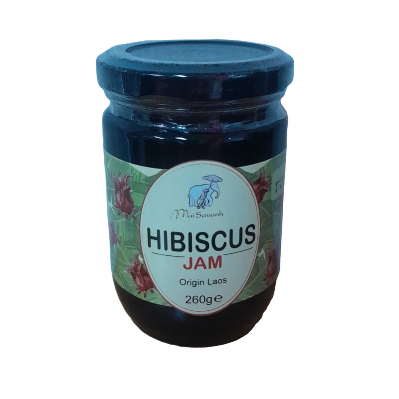 Hibiscus Jam 260g - Mai Savanh Lao Artisan