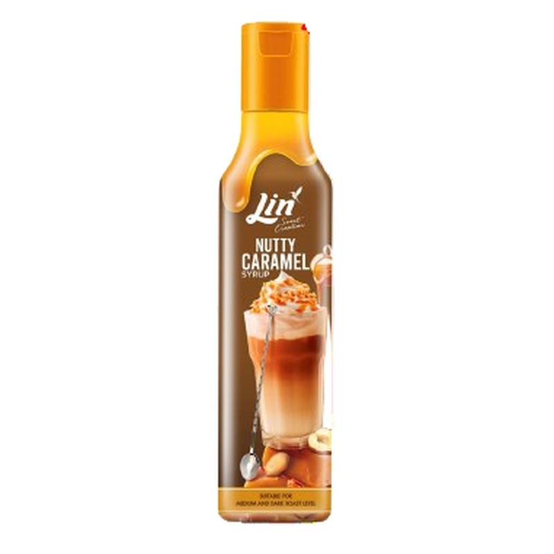 Lin Nutty Caramel Syrup 300 ml