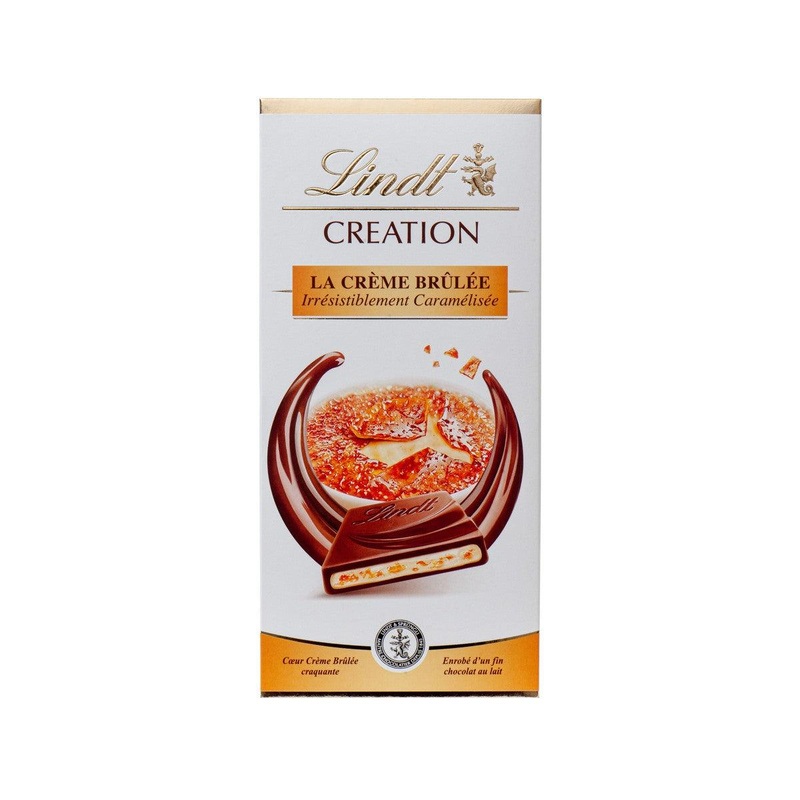 LINDT Creation Milk Chocolate - Crme Brle Flavor  (150g)
