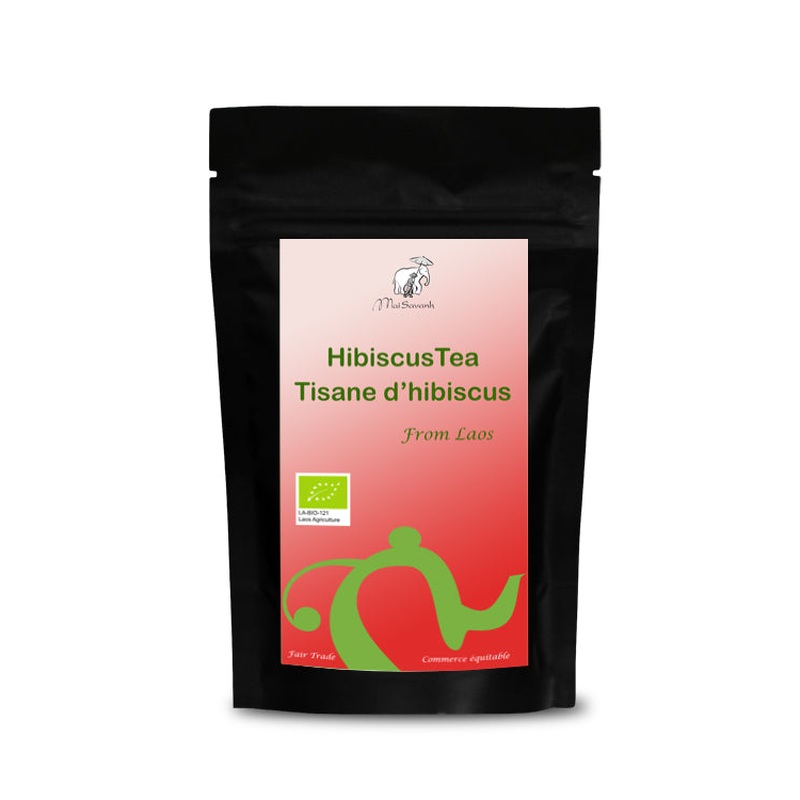 Premium Hibiscus Tea - Natural Herbal Tisane for Wellness