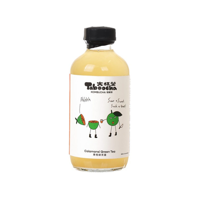 TABOOCHA Calamansi Green Tea Kombucha  (250mL)
