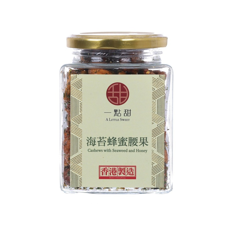 A LITTLE SWEET Cashews with Seaweed and Honey  (200g)