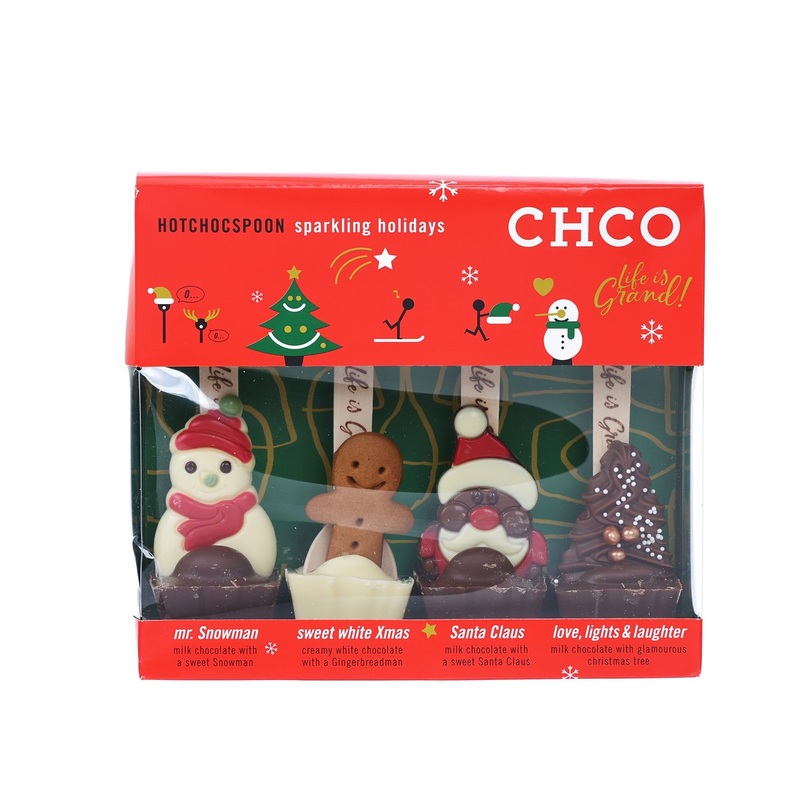 CHCO Hotchocspoons Gift Set - Xmas Holidays  (245g)