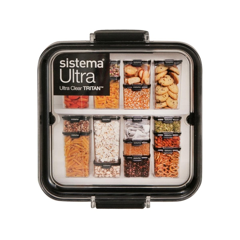 SISTEMA Ultra Square Tritan Plastic Container 700mL