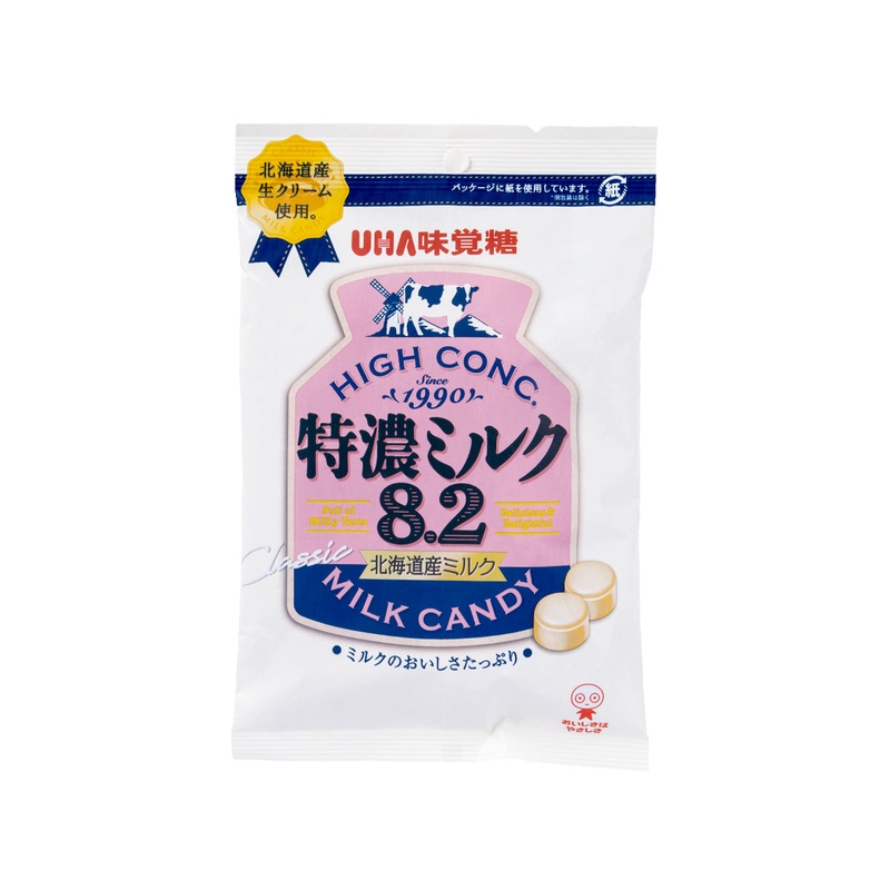 UHA MIKAKUTO Super Rich 8.2 Milk Candy - Hokkaido Milk  (88g)