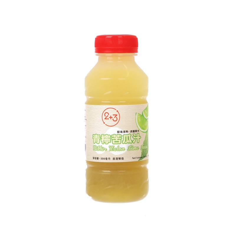 2+3 Bitter Melon Lime Juice [PET]  (300mL)