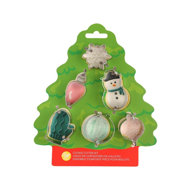 WILTON Xmas Tree Mini Cookie Mold