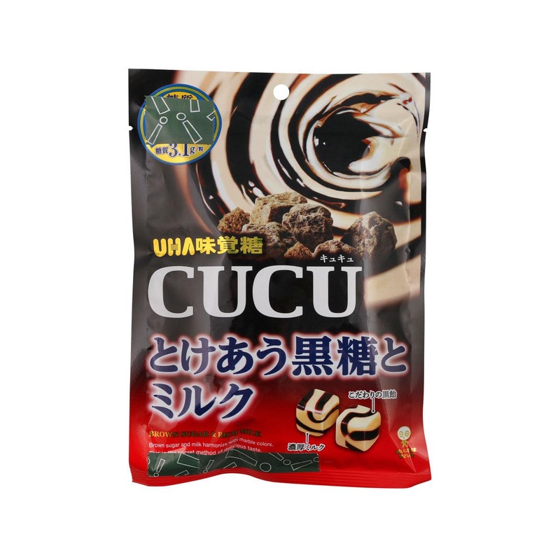 UHA Cucu Candy - Brown Sugar and Milk Flavor  (80g)
