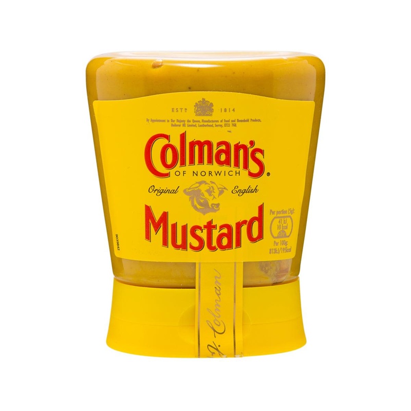 COLMAN'S Original English Mustard - Squeezable  (150g)