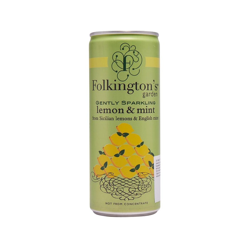 FOLKINGTON'S Gently Sparkling Lemon & Mint Drink  (250mL)