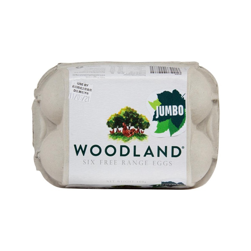 WOODLAND Free Range Jumbo Egg  (6pcs)