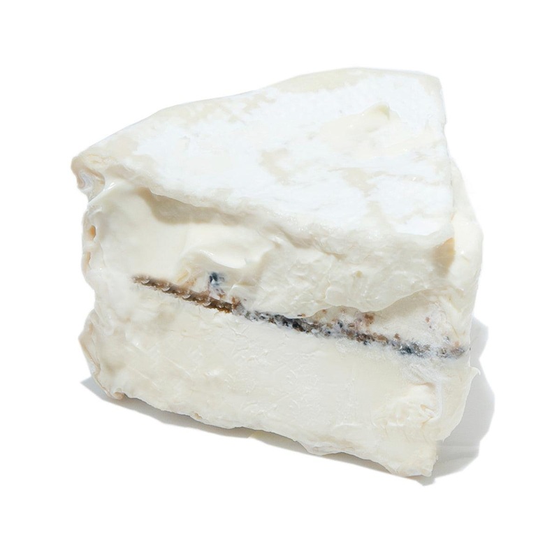 DELIN Organic Burgundy Creamy Cheese with Truffles  (150g)