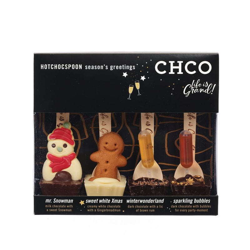 CHCO Hotchocspoons Gift Set - Season's Greetings  (229g)